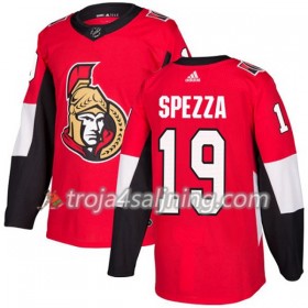Ottawa Senators tröja Jason Spezza 19 Röd 2017-2018 Adidas Authentic - NHL Tröjor Herr